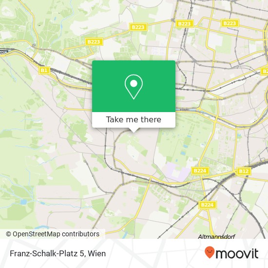Franz-Schalk-Platz 5 Karte