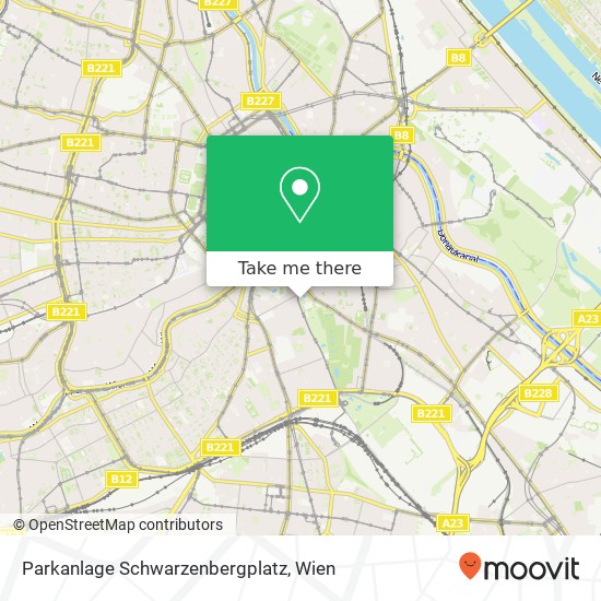 Parkanlage Schwarzenbergplatz Karte