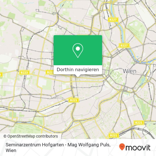 Seminarzentrum Hofgarten - Mag Wolfgang Puls Karte