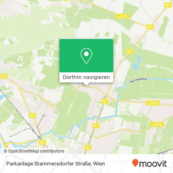 Parkanlage Stammersdorfer Straße Karte