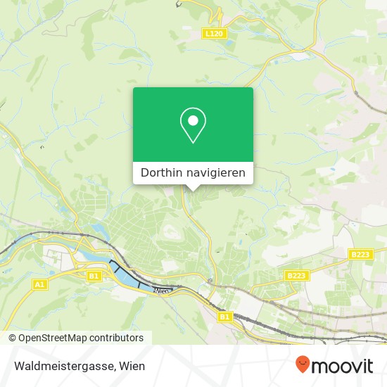 Waldmeistergasse Karte