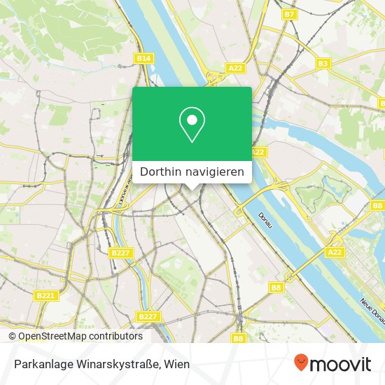 Parkanlage Winarskystraße Karte