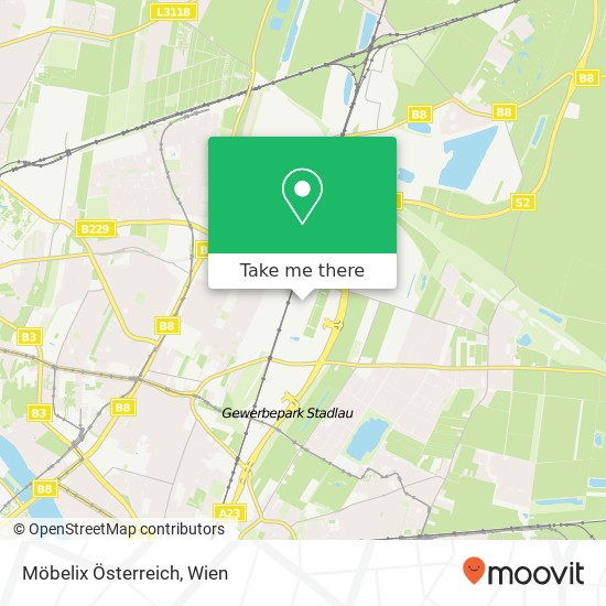 Möbelix Österreich Karte