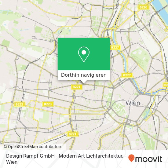 Design Rampf GmbH - Modern Art Lichtarchitektur Karte