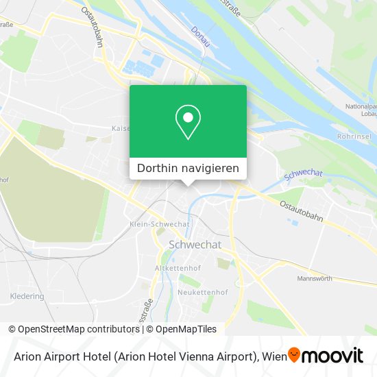 Arion Airport Hotel Karte