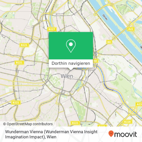 Wunderman Vienna (Wunderman Vienna Insight Imagination Impact) Karte