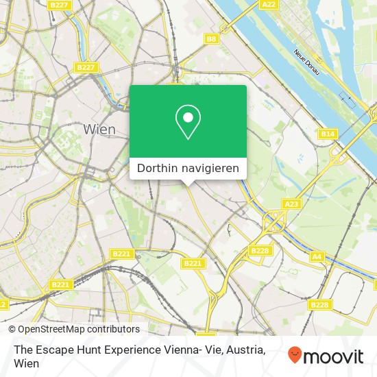 The Escape Hunt Experience Vienna- Vie, Austria Karte