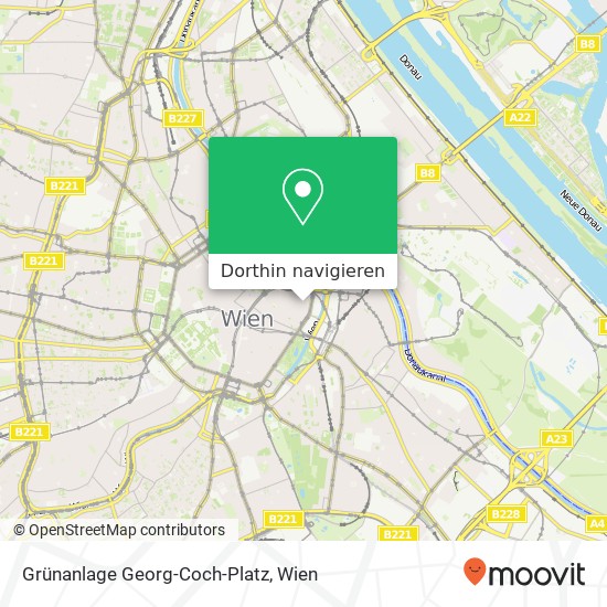 Grünanlage Georg-Coch-Platz Karte