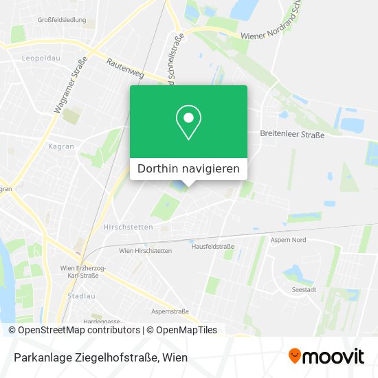 Parkanlage Ziegelhofstraße Karte