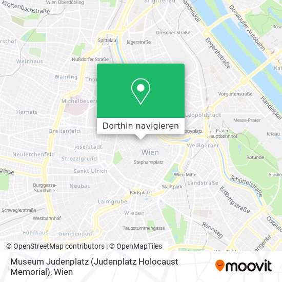 Museum Judenplatz (Judenplatz Holocaust Memorial) Karte