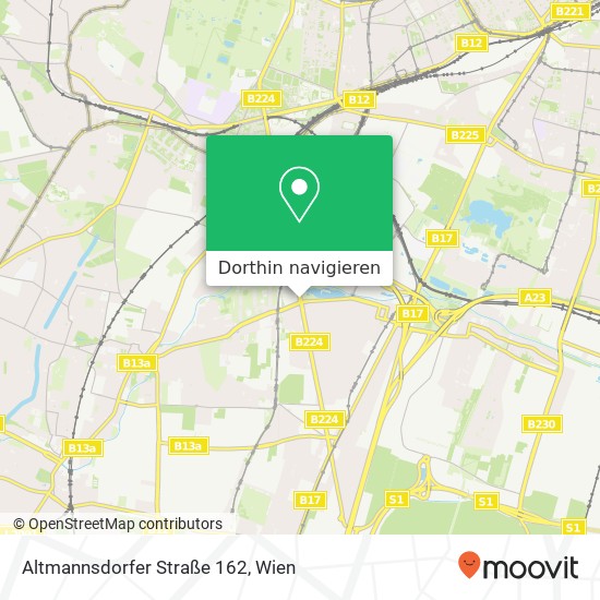Altmannsdorfer Straße 162 Karte