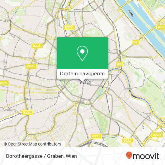 Dorotheergasse / Graben Karte