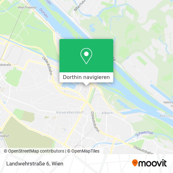 Landwehrstraße 6 Karte
