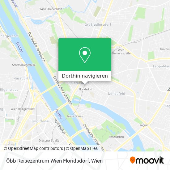 Öbb Reisezentrum Wien Floridsdorf Karte