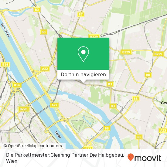 Die Parkettmeister;Cleaning Partner;Die Halbgebau Karte