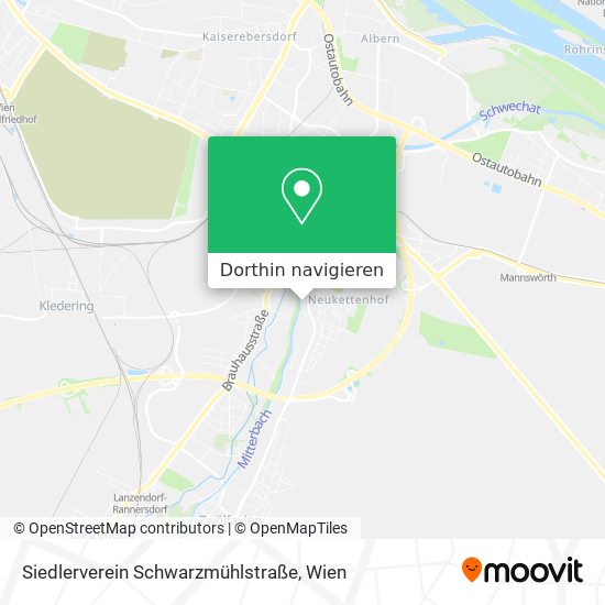 Siedlerverein Schwarzmühlstraße Karte