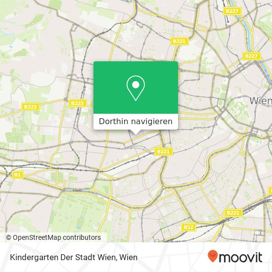 Kindergarten Der Stadt Wien Karte