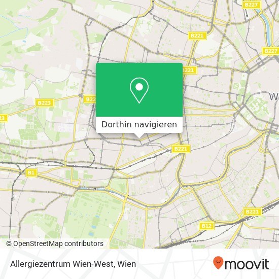 Allergiezentrum Wien-West Karte