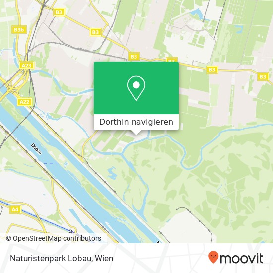 Naturistenpark Lobau Karte