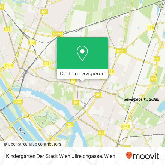 Kindergarten Der Stadt Wien Ullreichgasse Karte