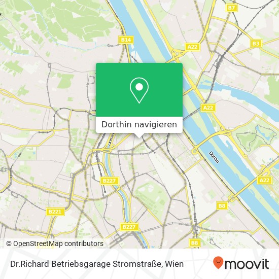 Dr.Richard Betriebsgarage Stromstraße Karte