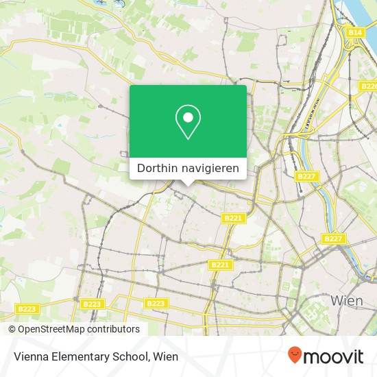 Vienna Elementary School Karte