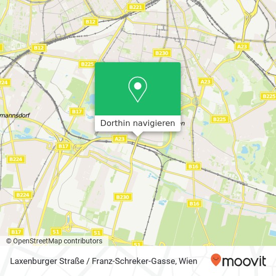 Laxenburger Straße / Franz-Schreker-Gasse Karte
