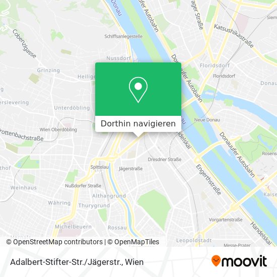 Adalbert-Stifter-Str. / Jägerstr. Karte