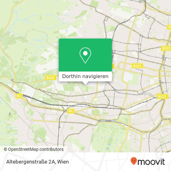 Altebergenstraße 2A Karte