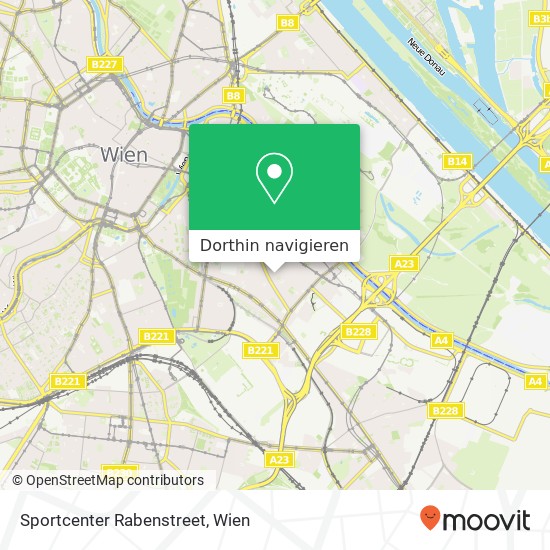 Sportcenter Rabenstreet Karte