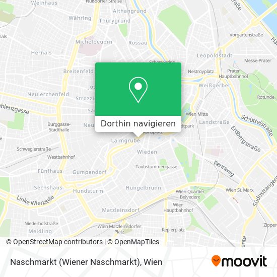 Naschmarkt (Wiener Naschmarkt) Karte