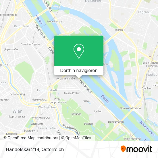 Handelskai 214 Karte