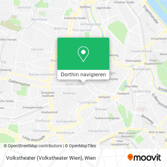 Volkstheater (Volkstheater Wien) Karte