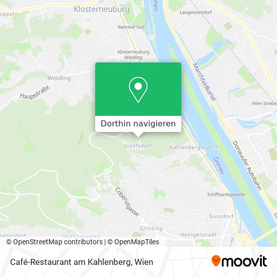 Café-Restaurant am Kahlenberg Karte