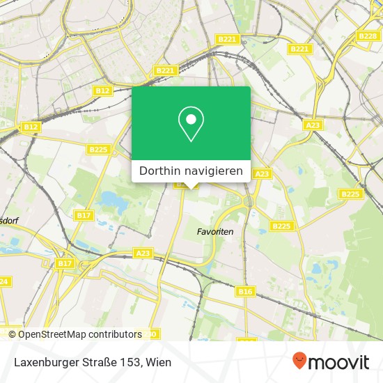 Laxenburger Straße 153 Karte