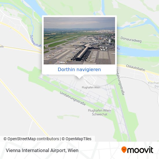 Vienna International Airport Karte