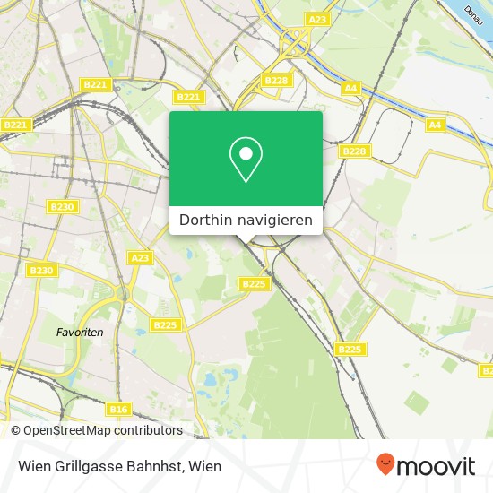 Wien Grillgasse Bahnhst Karte