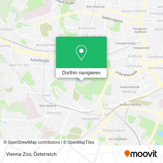 Vienna Zoo Karte