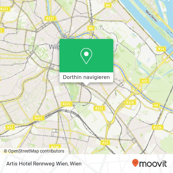 Artis Hotel Rennweg Wien Karte