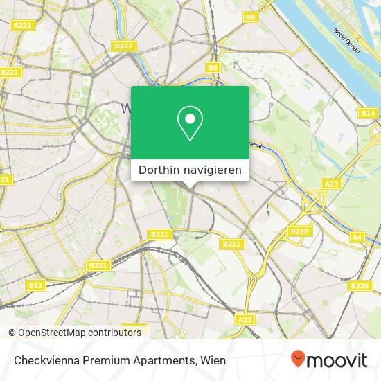 Checkvienna Premium Apartments Karte