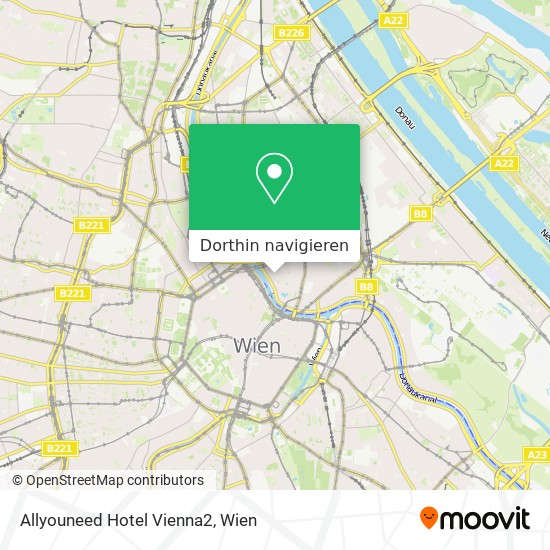 Allyouneed Hotel Vienna2 Karte