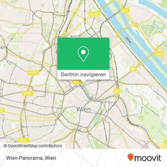 Wien-Panorama Karte