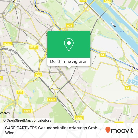 CARE PARTNERS Gesundheitsfinanzierungs GmbH Karte