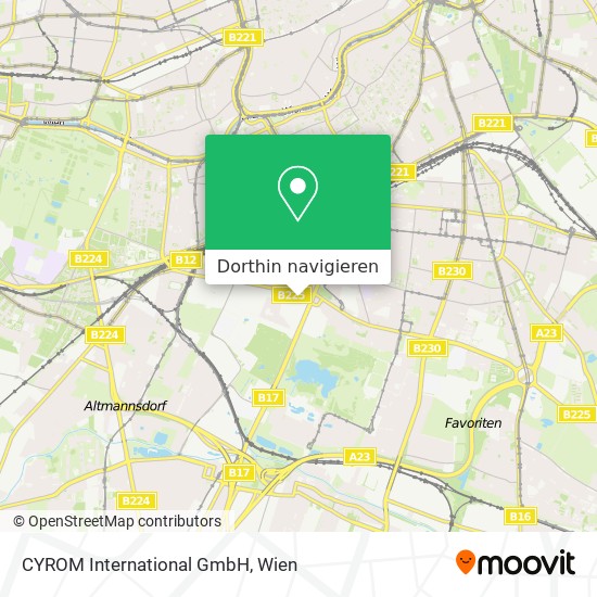 CYROM International GmbH Karte
