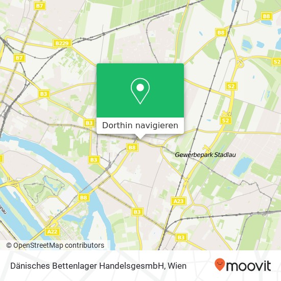Dänisches Bettenlager HandelsgesmbH Karte