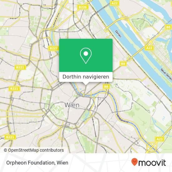 Orpheon Foundation Karte