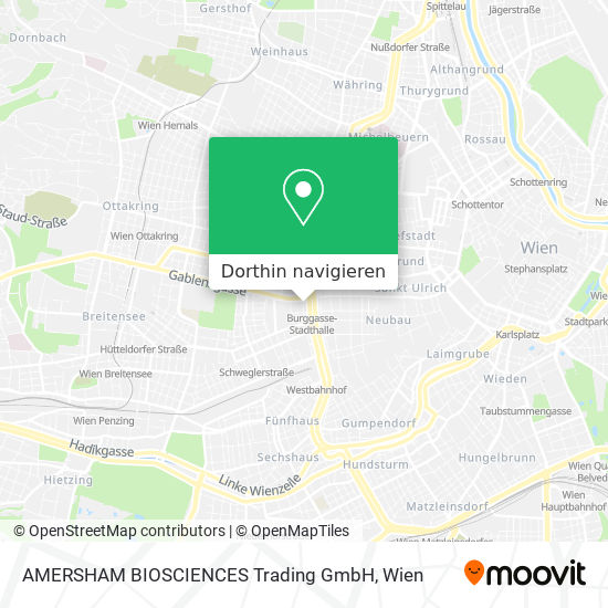 AMERSHAM BIOSCIENCES Trading GmbH Karte