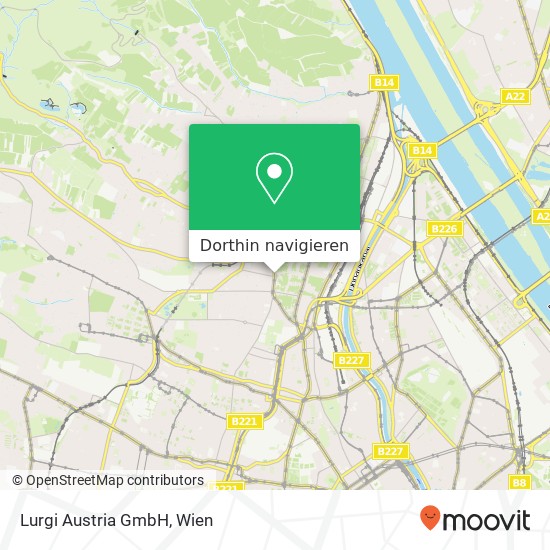Lurgi Austria GmbH Karte