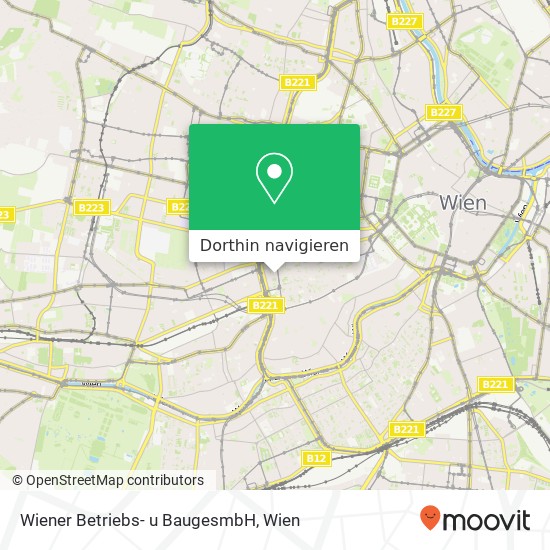 Wiener Betriebs- u BaugesmbH Karte
