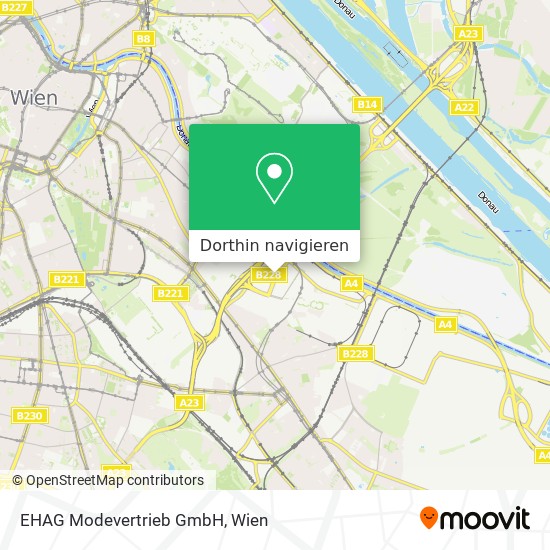 EHAG Modevertrieb GmbH Karte